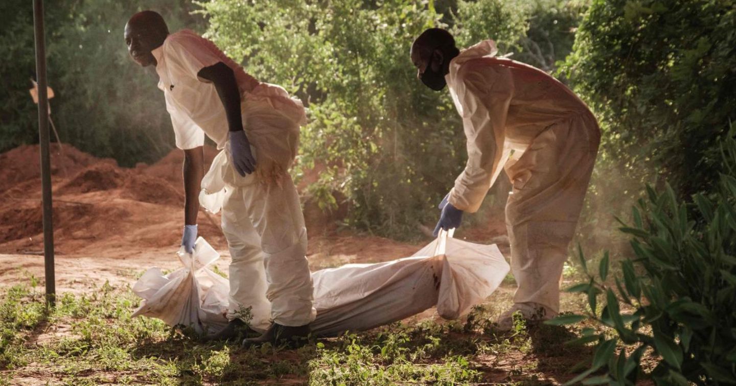 Dead bodies being retrieved in Kilifi